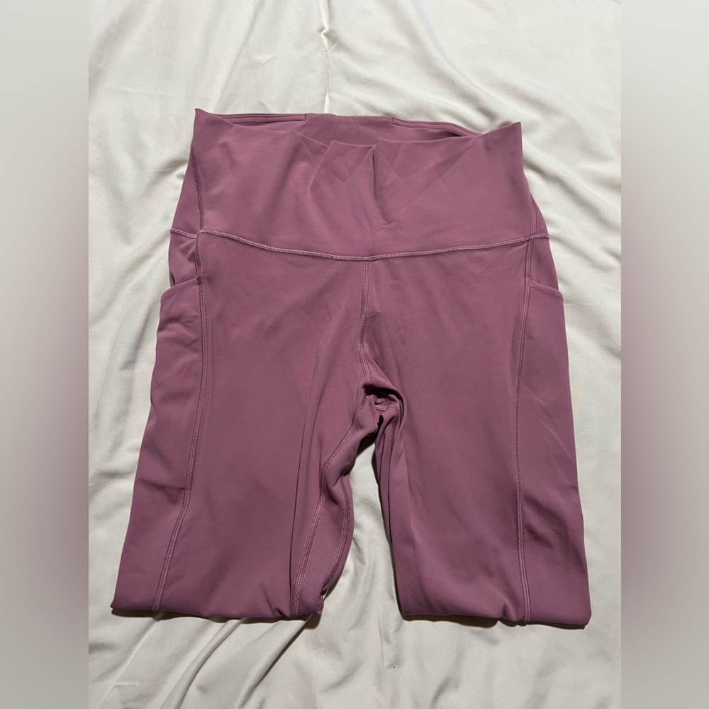 Lululemon align high rise with pockets size 10